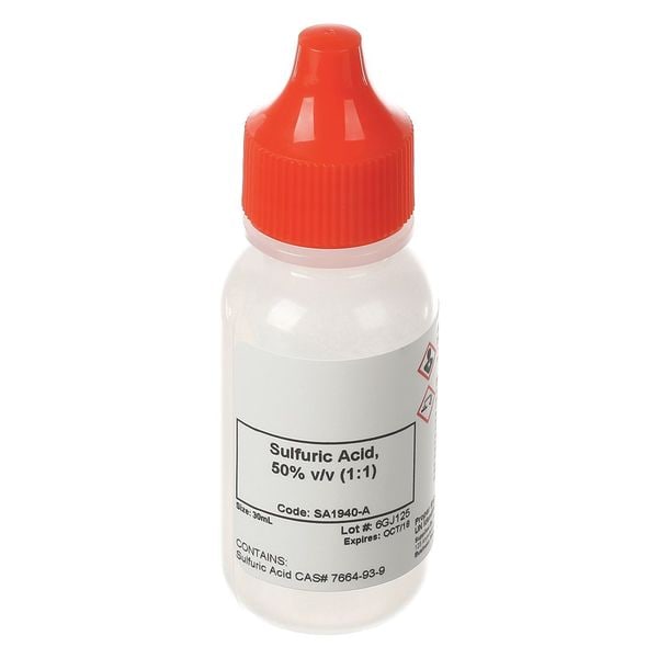 Sulfuric Acid, 50 Percent, 30 mL