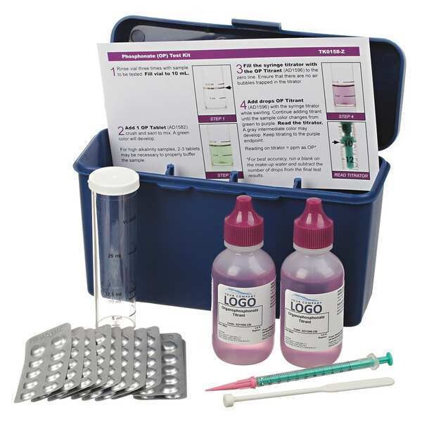 Test Kit, Phosphonate, Syringe Titration
