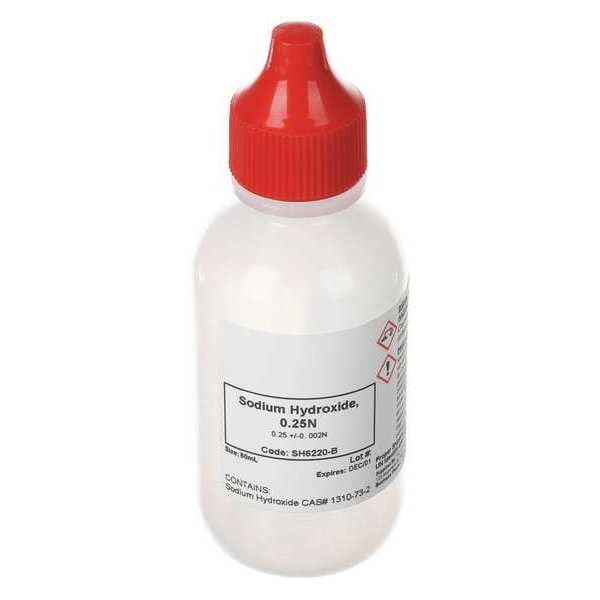 Sodium Hydroxide, 0.25N, 60 mL