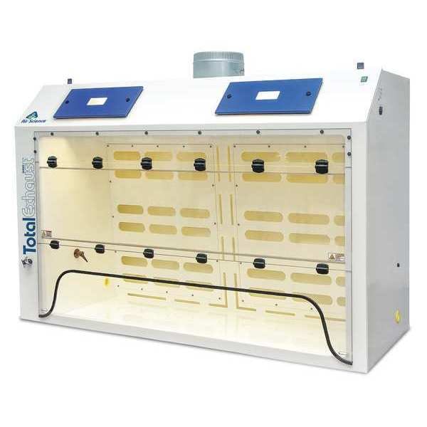 Polypropylene Total Exhuast Fume Hood, Width: 36"