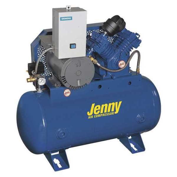 Air Compressor, Stationary, 14.0cfm, 125psi, HP: 3