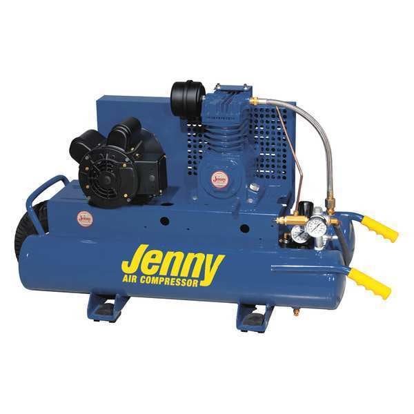 Air Compressor, Wheeled Portable, 6.2 cfm