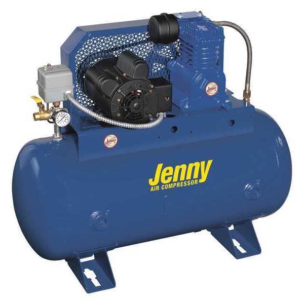 Air Compressor, Stationary, 6.2cfm, 125 psi