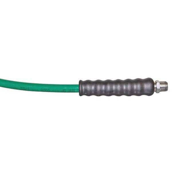 Hydraulic Hose, 10000PSI, 3Ft, Male-Male