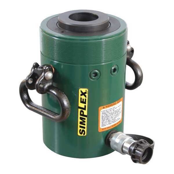 RC603A, 60 ton Capacity, 3 in (76, 2 mm) Stroke, Single-Acting, Center Hole Hydraulic Cylinder