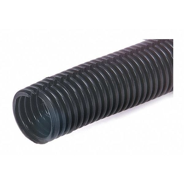 Split Flex Tubing, Black, 1/2", 50 ft.