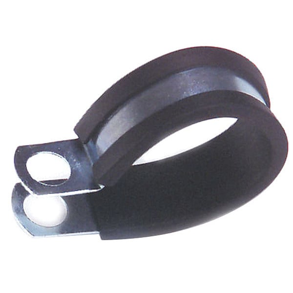 Rubber Insulated Clamp, 1", PK10