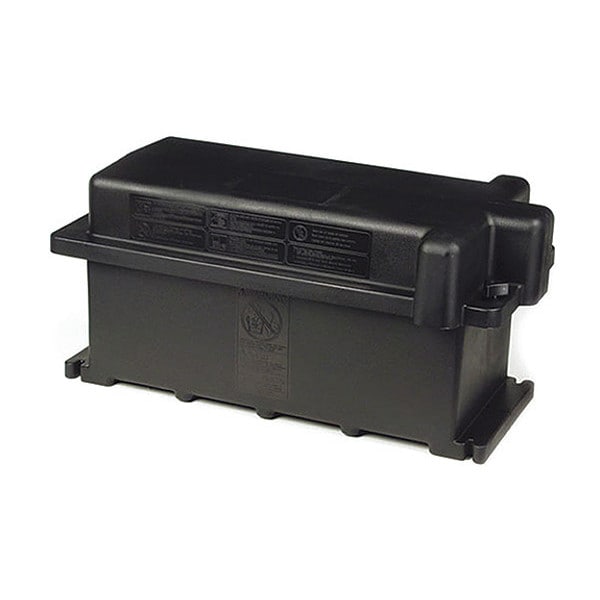 Battery Box, 8D High, Black
