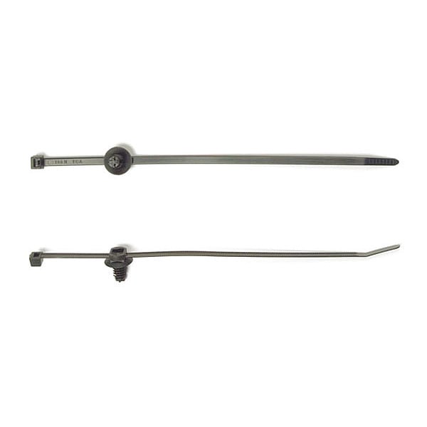 Fir Tree Tie Assembly, Blk, 8", 50lb., PK100