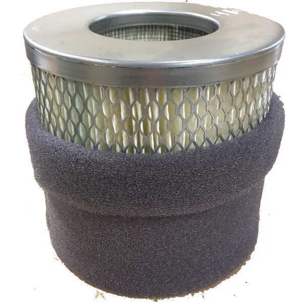 HEPA Cartridge Filter, PF, 54cfm, 0.3Micron