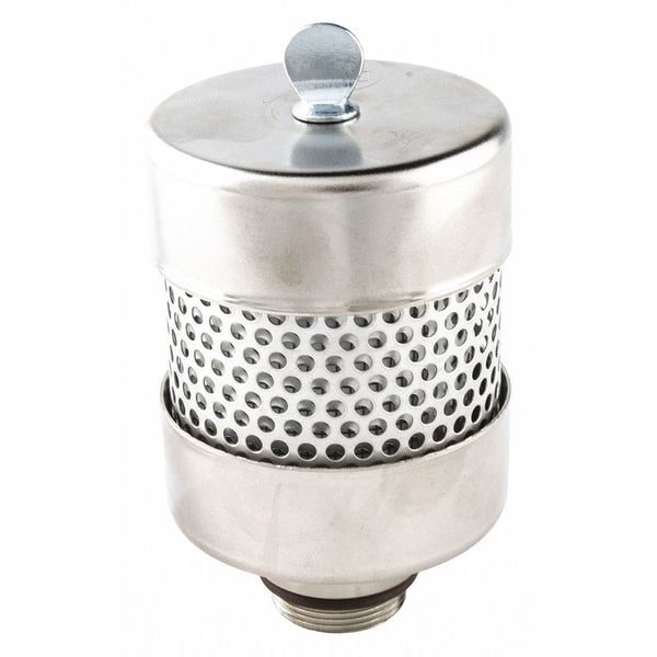 Oil Mist Filter, 1" Inlet, 4.5 cfm