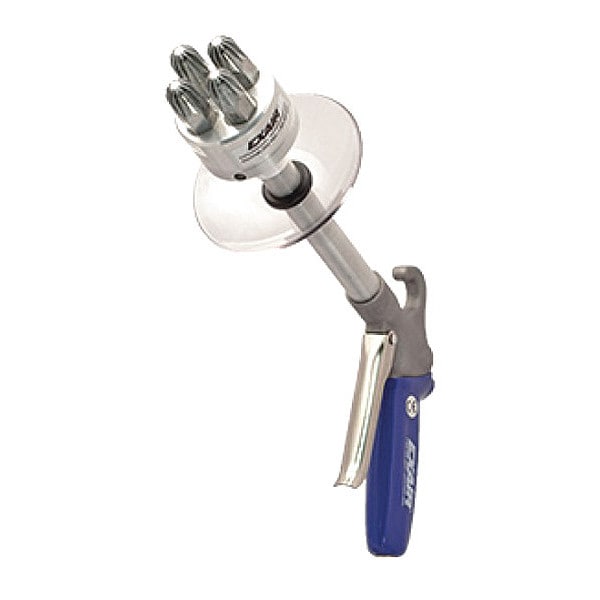 Safety Air Gun, 56 CFM, 6" Ext, Shield