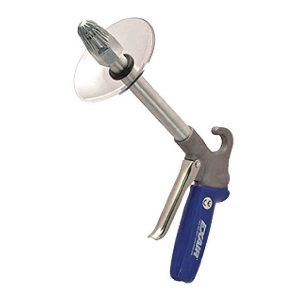 Safety Air Gun, 60 CFM, 6" Ext, Shield, Body Material: Cast Aluminum