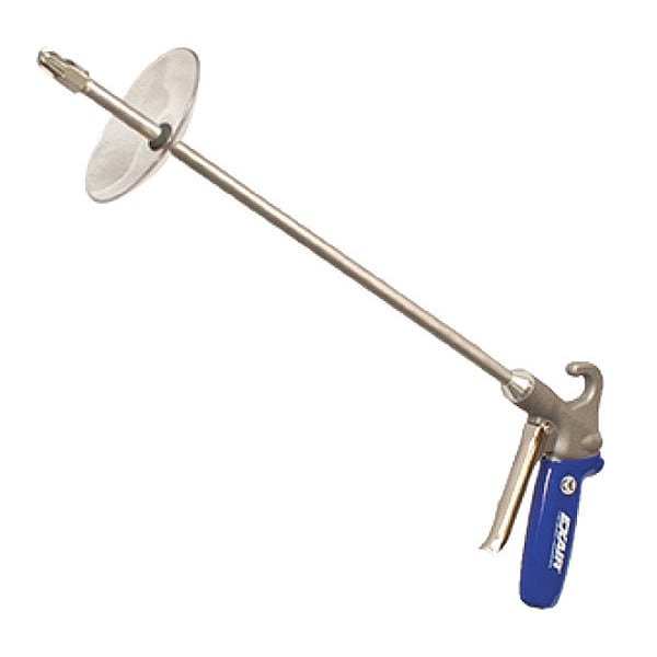 Safety Air Gun, 10 CFM, 60" Ext, Shield, Air Gun Body Style: Ergonomic
