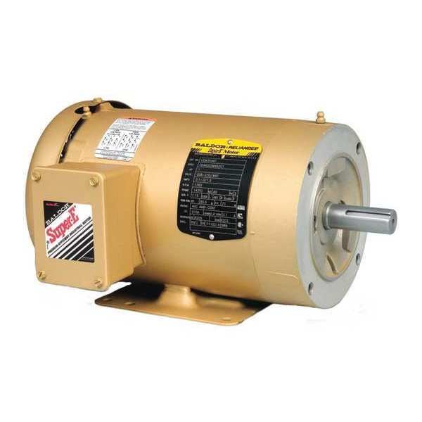Three-Phase AC Induction Motor, 1 1/2 HP, 56C Frame, 230V AC, 460V AC Voltage, 1,770 Nameplate RPM