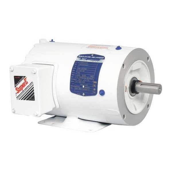 Three-Phase Washdown Motor, 1 1/2 hp HP, 145TC Frame, 230/460V AC Voltage, 1,770 RPM Nameplate RPM