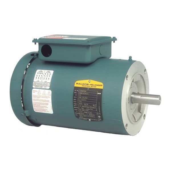Three-Phase General Purpose Motor, 1/2 HP, 56C Frame, 230/460V Voltage, 1,740 Nameplate RPM