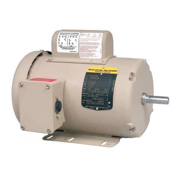 General Purpose Farm Duty Motor, Capacitor-Start/Run, 1 1/2 HP, 115/208-230V AC, 56H Frame