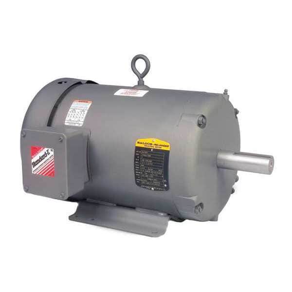 Three-Phase AC Induction Motor, 1/4 HP, 48 Frame, 230V AC, 460V AC Voltage, 1,735 Nameplate RPM
