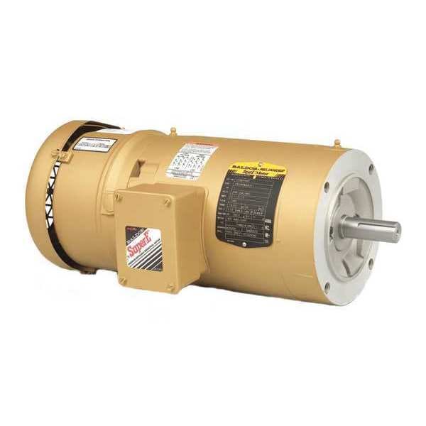 BrakeMotor, 1hp, 1770RPM, 230/460VAC, 56C