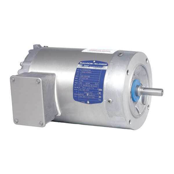 Three-Phase Washdown Motor, 1 hp HP, 56C Frame, 230/460V AC Voltage, 1,770 RPM Nameplate RPM