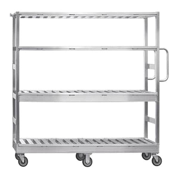 Flat Shelf Utility Cart, 800 lb Load Capacity, 79-1/4" L, 20-1/2" W, 72-3/4" H