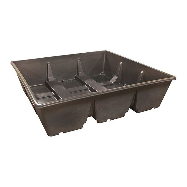 IBC Bin, Sump Only, 79" L x 78" W x 20" H