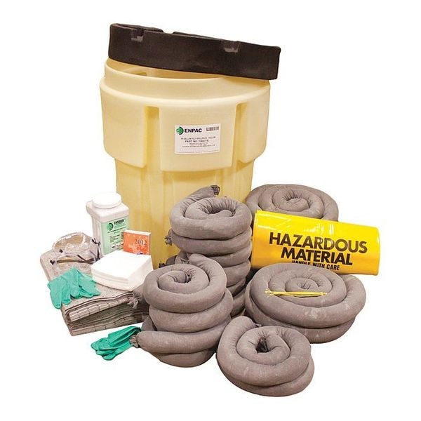 SpillPack Kit, Aggressive Sorbent, 65 gal.