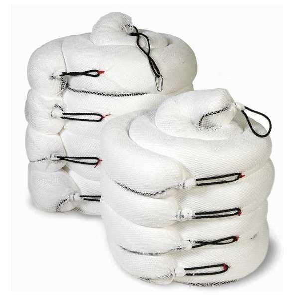 Absorbent Sock, 12 ft.L., PK4, Package Quantity: 4