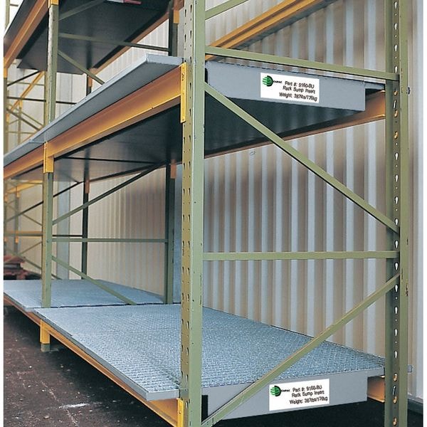Sump Insert for Pallet Rack, 108"L x 36"W