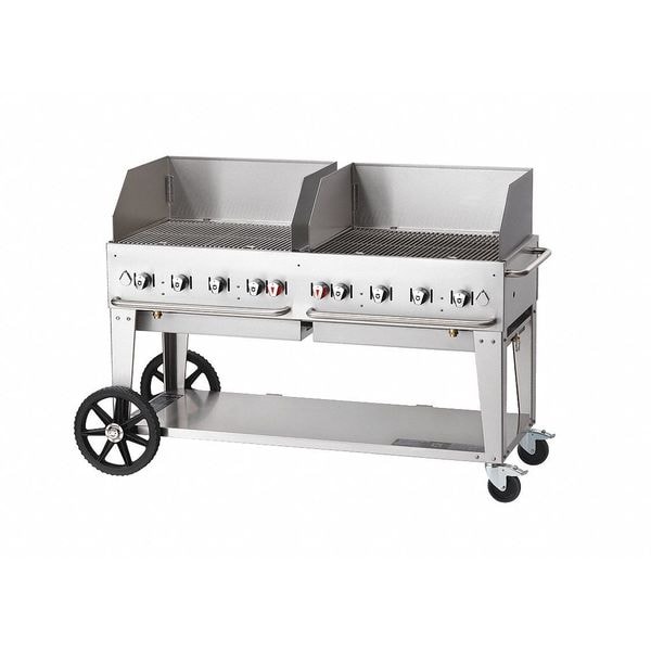 Mobil Grill Wind Guard Package, LP, 60"