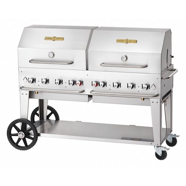 Mobile Grill Roll Dome Package, LP, 60"