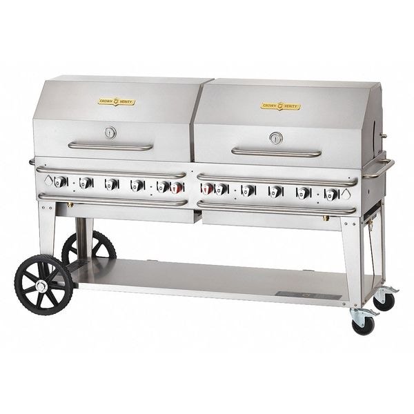 Rental Grill Roll Dome Package, LP, 72"