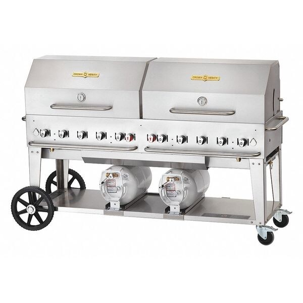 Club Grill Roll Dome Package, LP, 72"