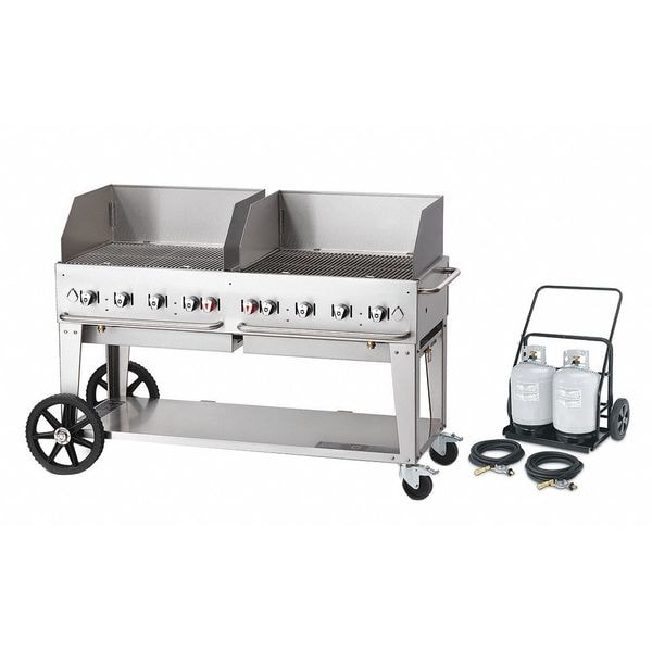 Cart Grill Wind Guard Package, LP, 60"