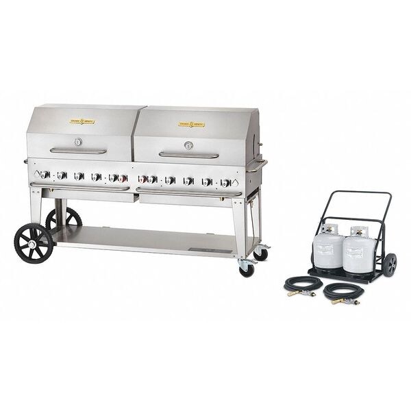 Cart Grill Roll Dome Package, LP, 72"
