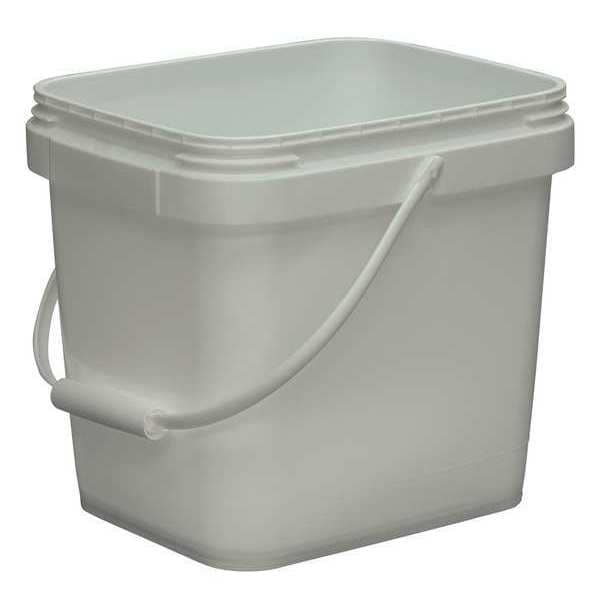 Plastic Container, 3.5 gal.