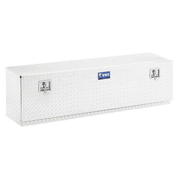 60" Single Topside Truck Tool Box, Aluminum