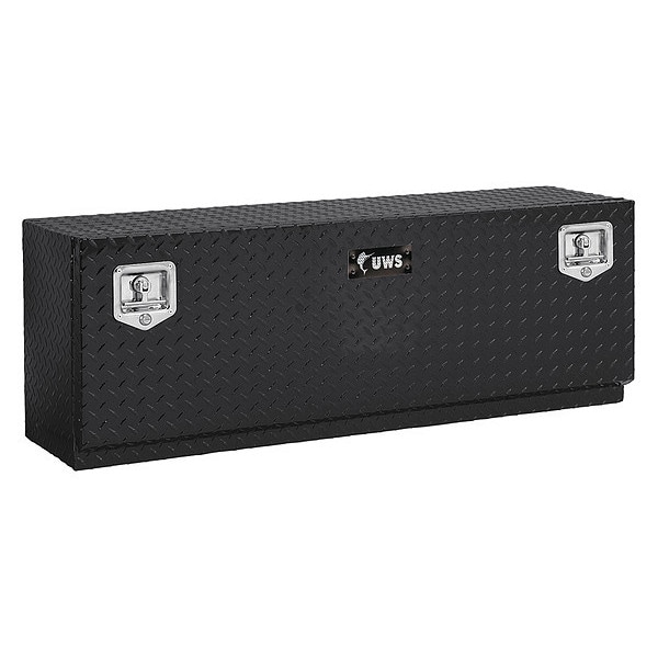 60" Single Topside Truck Tool Box, Black