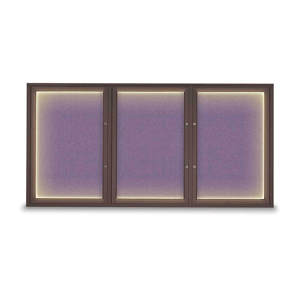 Corkboard, Amethyst/Bronze, 72"x36"