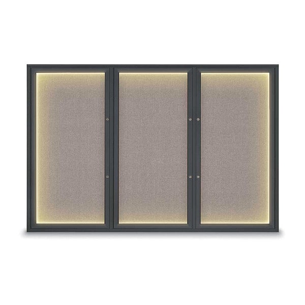 Corkboard, Pearl/Black, 72"x48"