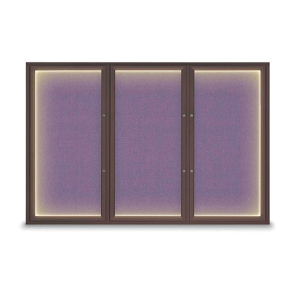 Corkboard, Amethyst/Bronze, 72"x48"