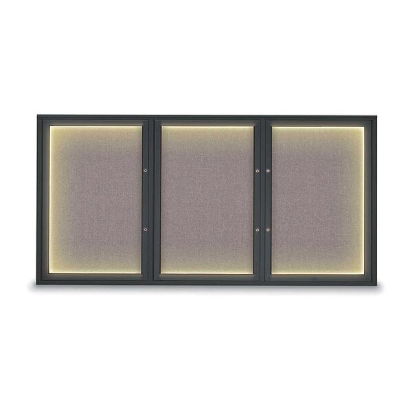 Corkboard, Surf/Black, 72"x36"