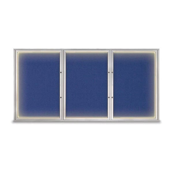 Corkboard, Cobalt Accent/Satin, 96"x48"
