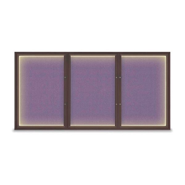 Corkboard, Amethyst/Bronze, 96"x48"
