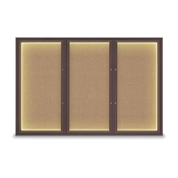 Corkboard, Buff/Bronze, 72"x48"