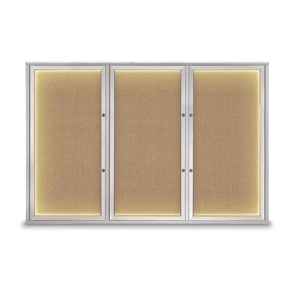 Corkboard, Buff/Satin, 72"x48"