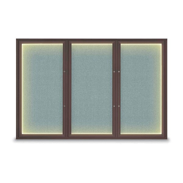 Corkboard, Cloud/Bronze, 72"x48"