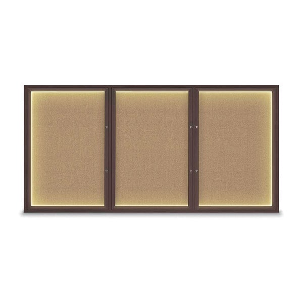 Corkboard, Buff/Bronze, 96"x48"