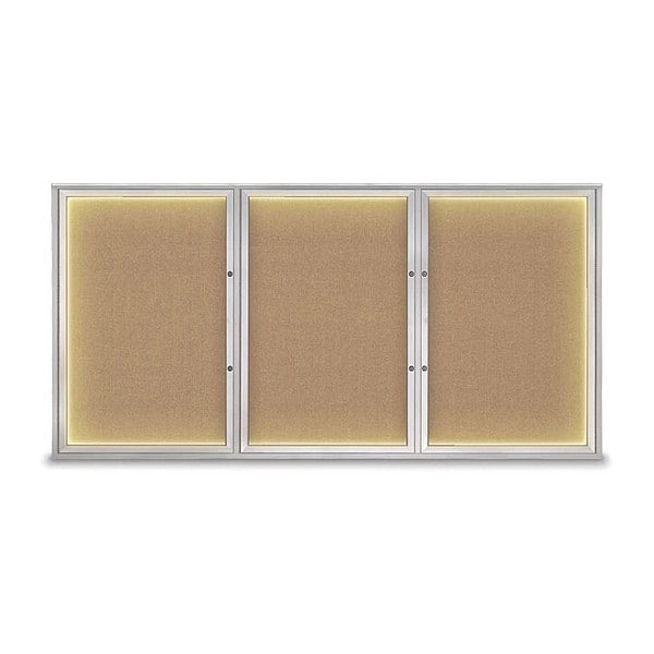 Corkboard, Buff/Satin, 96"x48"